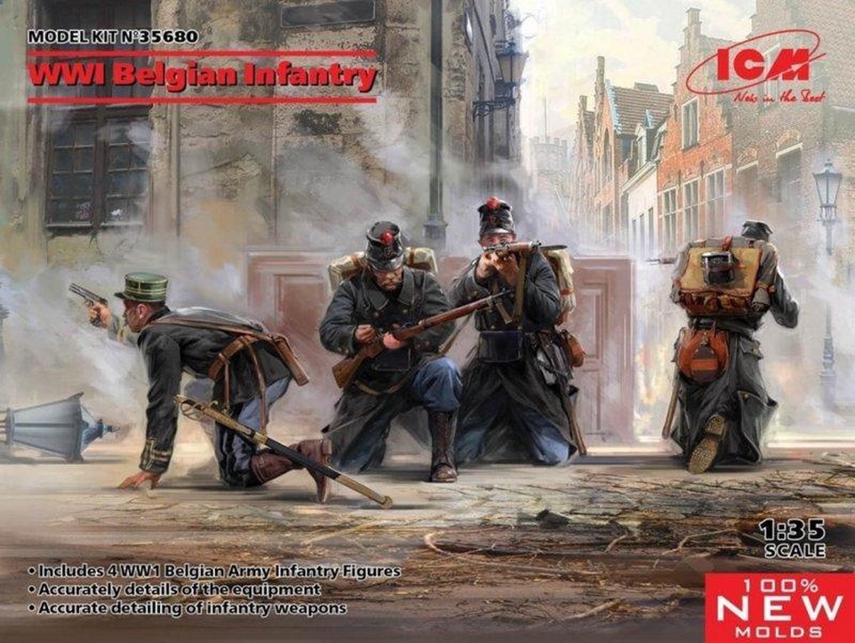 MiniArt | 35680 | WW1 Belgian infantry | 1:35